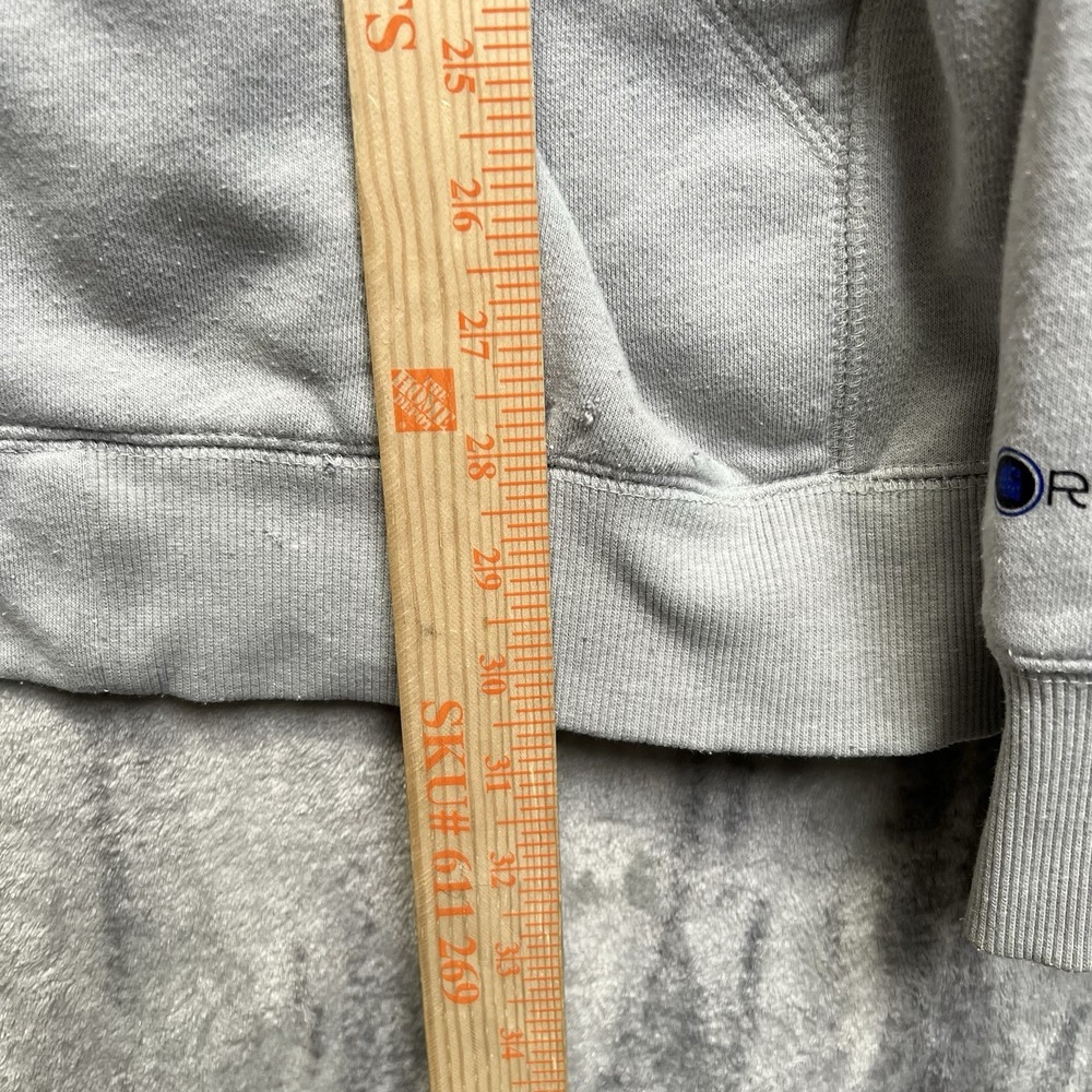 Carhartt Hoodie Mens 2XL Gray Relaxed Fit Full Zip Fleece Sweatshirt Workwear - Picture 6 of 8